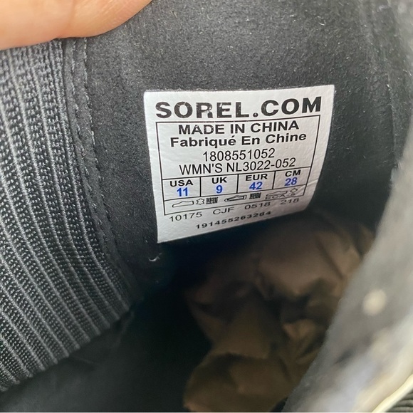 SOREL JOAN OF ARCTIC ANKLE BOOTIES WEDGES - Picture 9 of 9